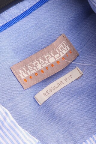 NAPAPIJRI Button Up Shirt in M in Blue