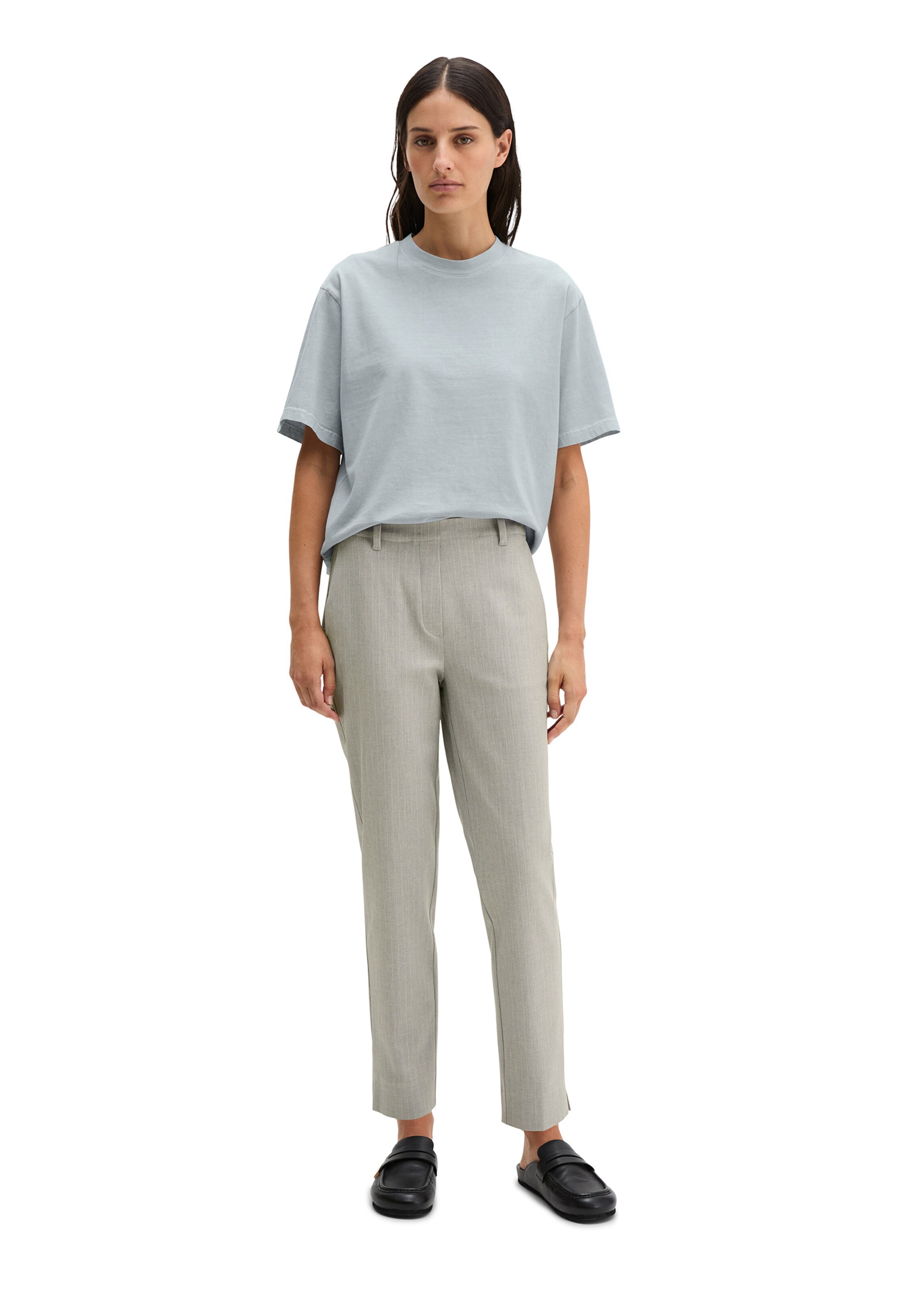 Marc O'Polo Slimfit Chino 'Malin' in Grijs