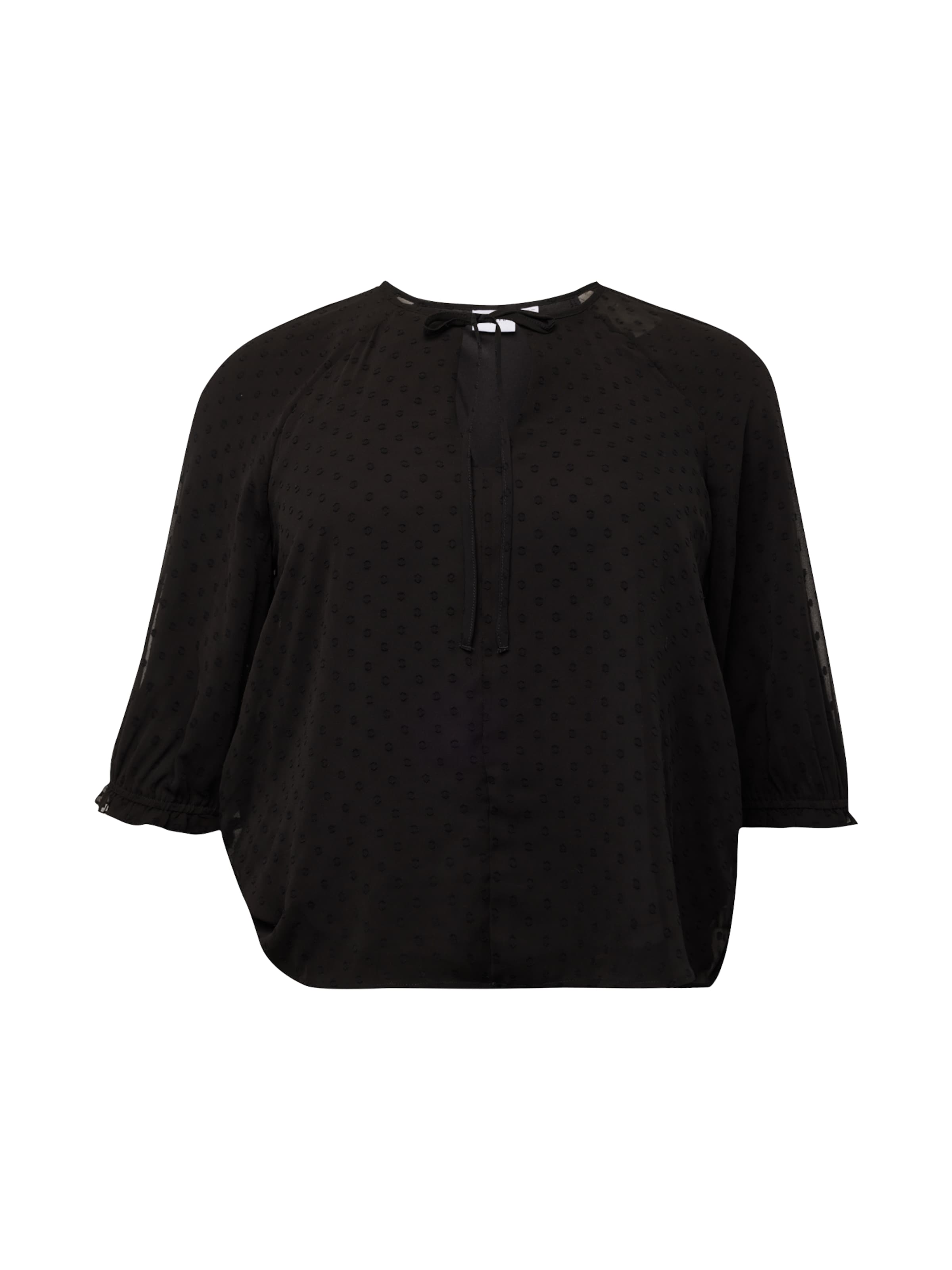 EVOKEDBluza 'VIEDEE DOTTIE' - crna boja: prednji dio