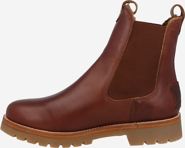 PANAMA JACK - Botas chelsea 'Francesca' em castanho