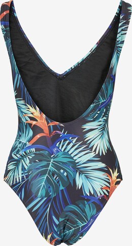 Urban Classics Triangle Swimsuit in Blue