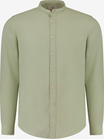 Shiwi Regular fit Button Up Shirt 'Leon' in Green: front