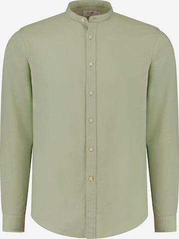 Shiwi Regular fit Skjorta 'Leon' i grön: framsida