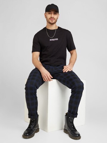 Maglietta 'LAFAYETTE' di JACK & JONES in nero
