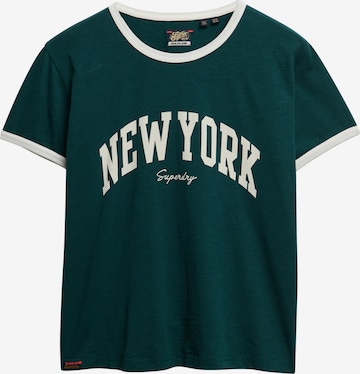 Superdry & Co Shirt 'Athletic Essentials' in Green: front
