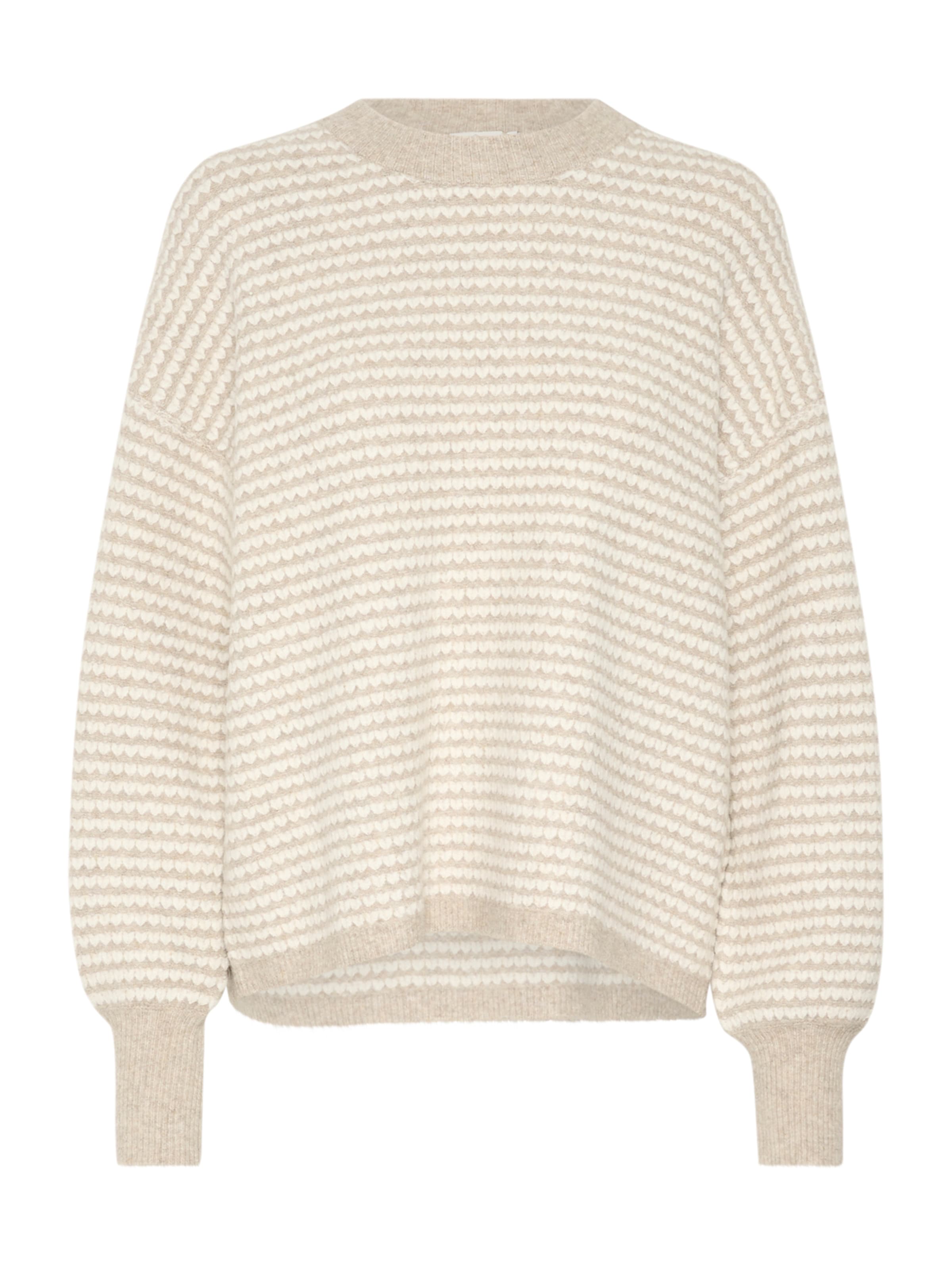 Kaffe Trui 'KA Ellery' in Beige: voorkant