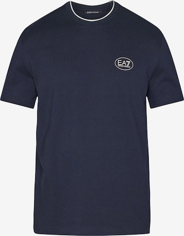 EA7 Emporio Armani T-shirt i blå: framsida