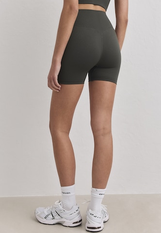 Aim'n - Skinny Calças de desporto em verde