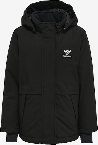 Hummel Outdoor jacket in Black: front