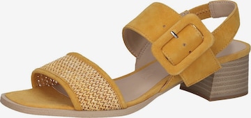 CAPRICE Sandaal in Geel: voorkant