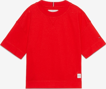 TOMMY HILFIGER Top in Red: front