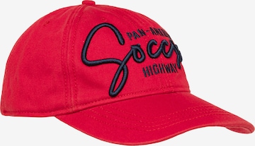 Soccx Athletic Cap in Red: front