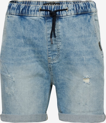 KOROSHI Regular Jeans i blå: forside