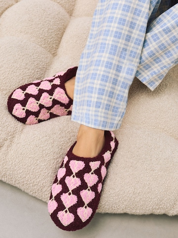 Next - Zapatillas de casa en rojo