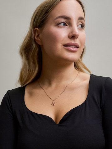 LUUK LIFESTYLE Necklace 'LUUK LIFESTYLE Halskette "Schlange"' in Gold: front