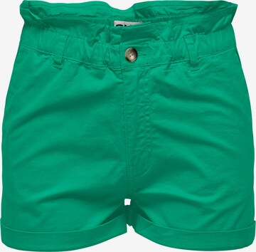 ONLY Regular Trousers 'CUBA-EVELYN' in Green: front