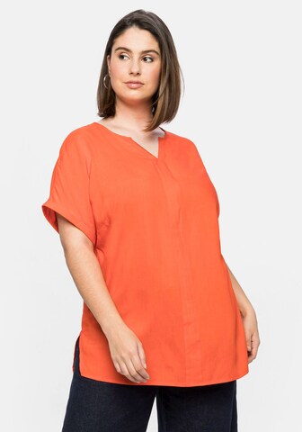 SHEEGO Tunic in Orange: front