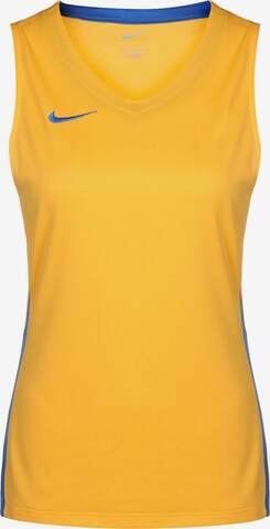 NIKE Performance Shirt 'Team Stock 20' in Yellow: front