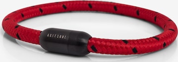 Akitsune Bracelet 'Silvus' in Red: front