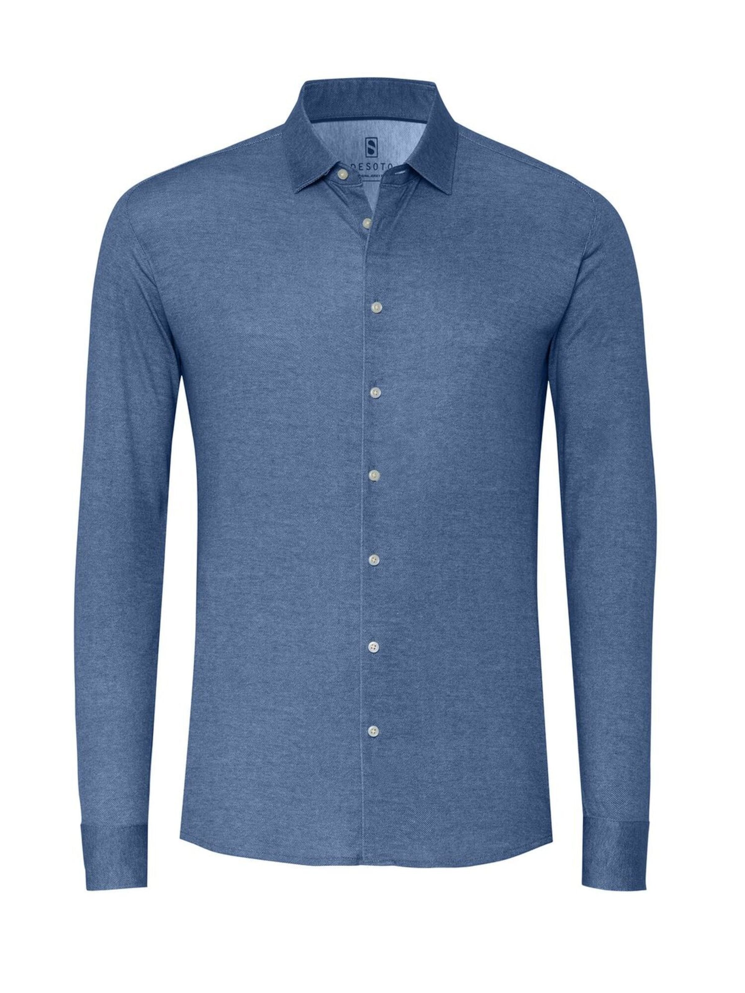 DESOTO Hemd in Blau: Vorderseite