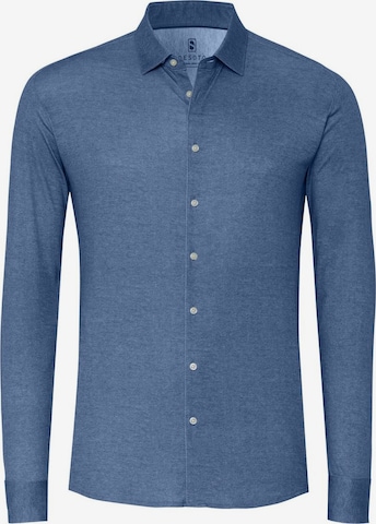 DESOTO Hemd in Blau: Vorderseite