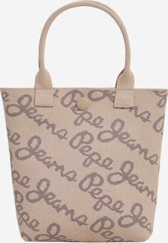 Sacs à main ' GUTRUN ' Pepe Jeans en beige : devant
