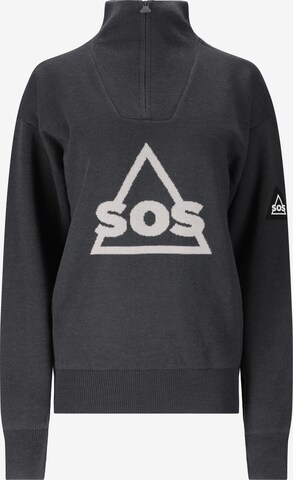 SOS Windbreaker 'Tignes' in Blau: Vorderseite