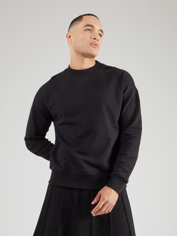 DIESEL Sweatshirt 'S-ROB-MEGOVAL-D' in Schwarz
