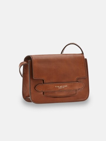 The Bridge Crossbody bag in Brown: front