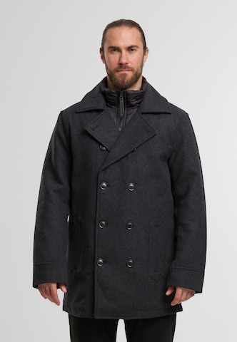 INDICODE JEANS Winter Coat 'Lunillo' in Grey: front