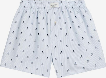 mėlyna Scalpers Boxer trumpikės: priekis