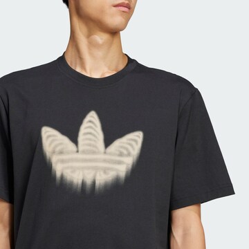ADIDAS ORIGINALS Shirt 'Skeleton Trefoil' in Black