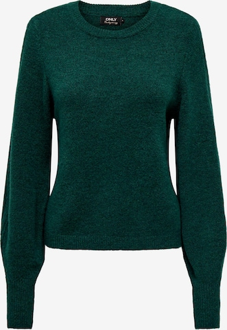 zaļš ONLY Džemperis: no priekšpuses