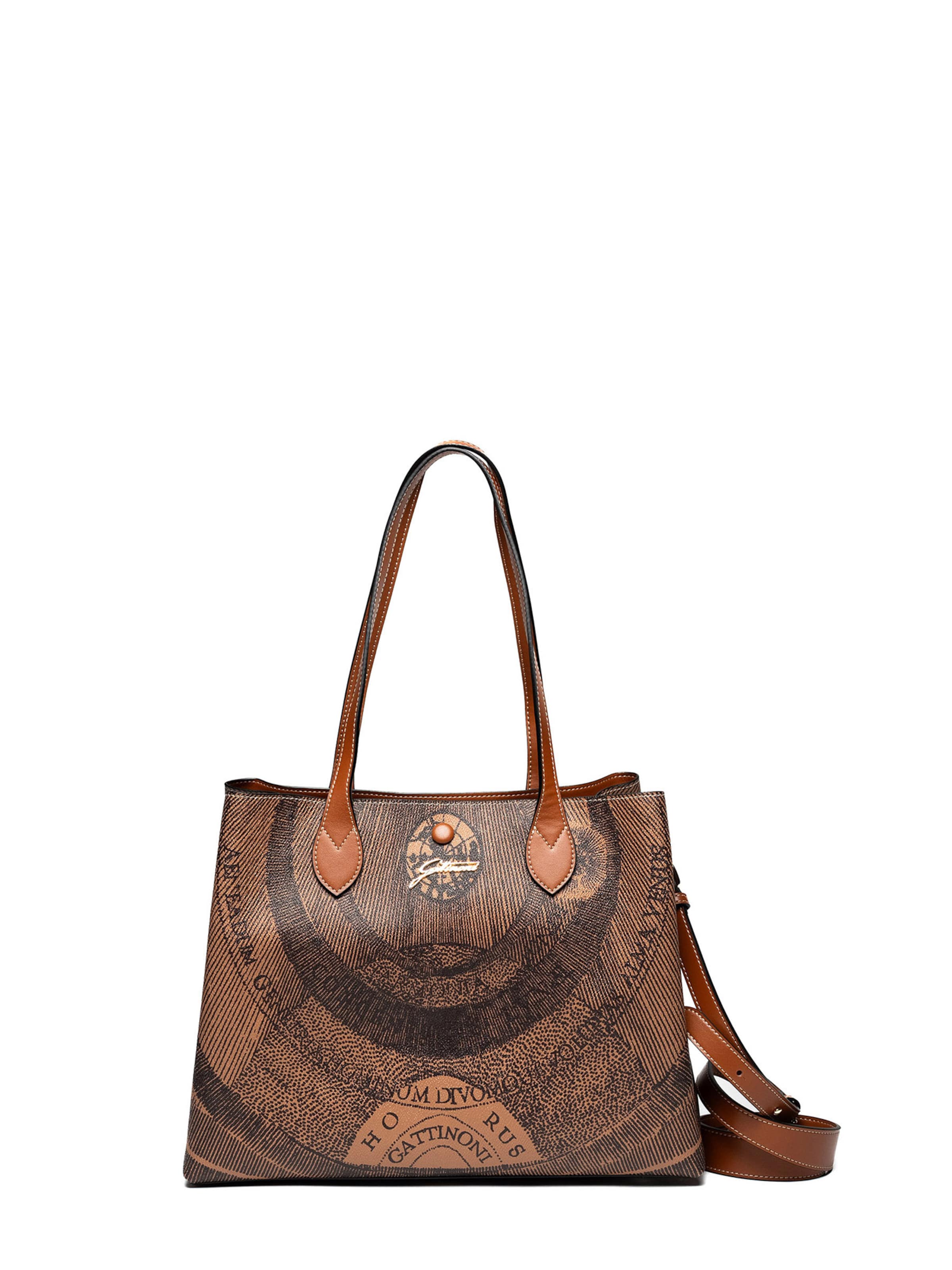 Gattinoni Handtas in Bruin: voorkant