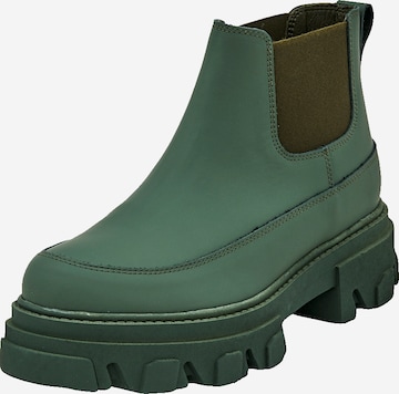 EDITED Chelsea boots 'Theodore' in Groen: voorkant