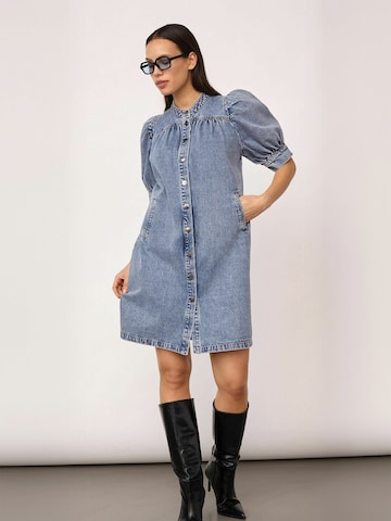 co'couture Jurk ' DeniceCC ' in Blauw