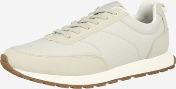 HUGO Matalavartiset tennarit 'Icelin' värissä beige: etupuoli