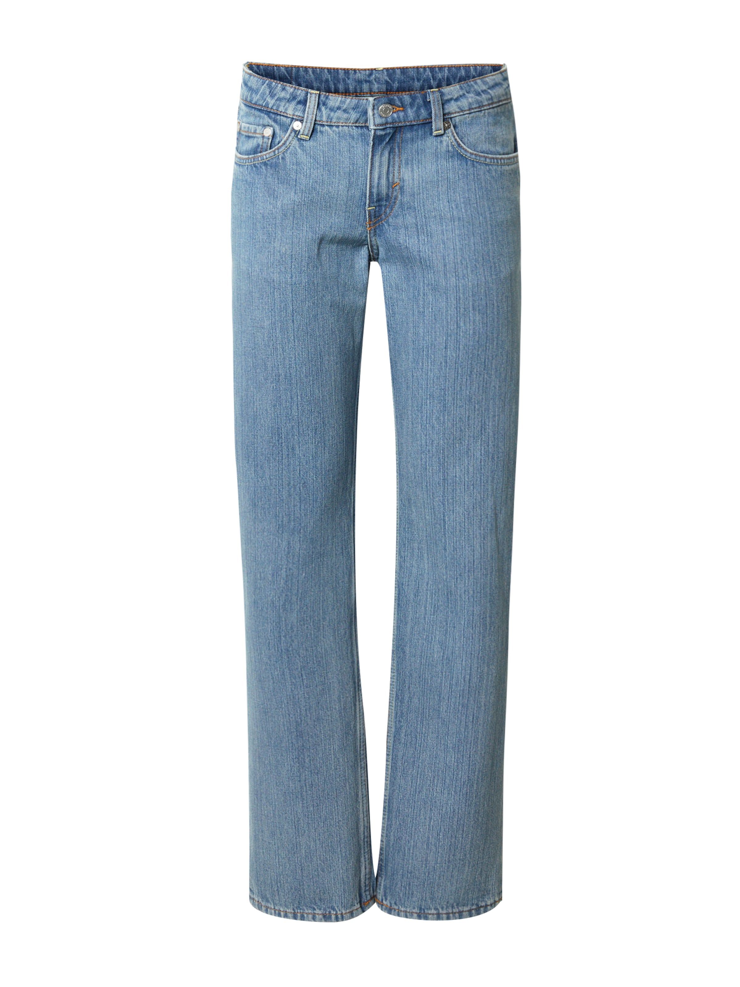 WEEKDAY Regular Дънки 'Arrow' в синьо: отпред