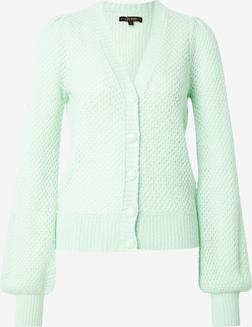 King Louie Kardigán 'Cardi V Farfalle' - Zelená: predná strana