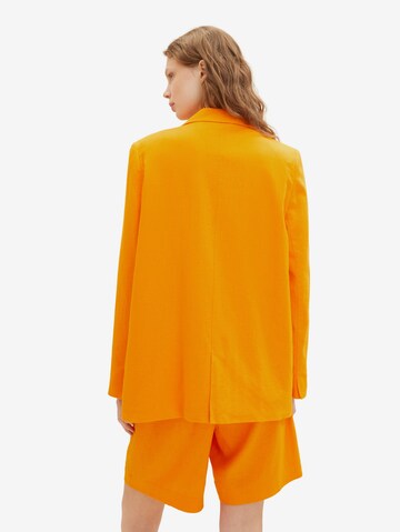 TOM TAILOR DENIM Blazer | oranžna barva