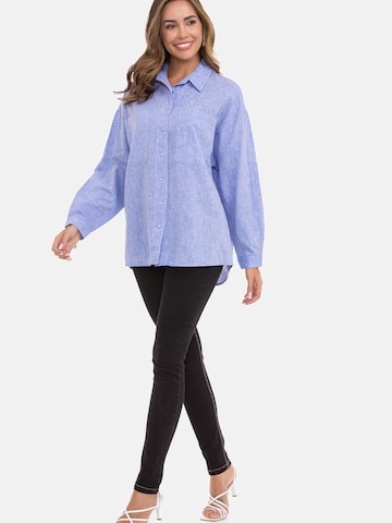 CIPO & BAXX Blouse 'WH125' in Blauw