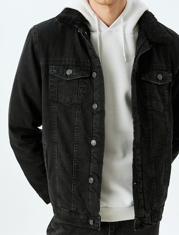 Koton Between-Season Jacket in Black