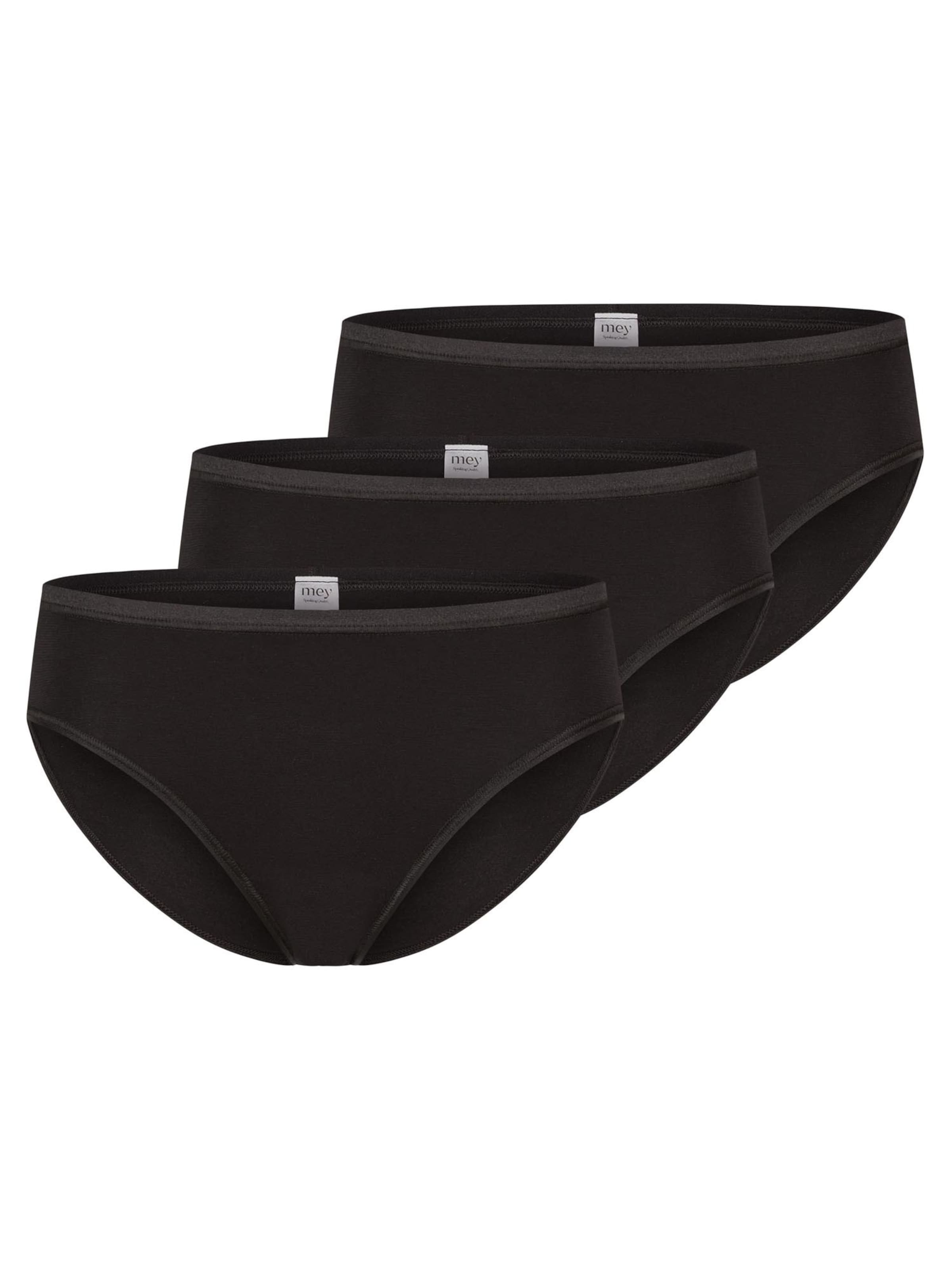 Mey Panty 'Modal Pure' in Black: front