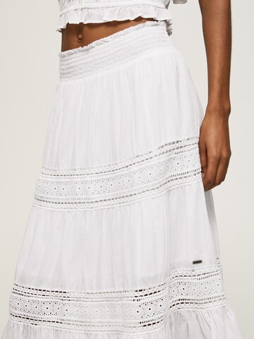 Pepe Jeans Skirt 'Pelia' in White