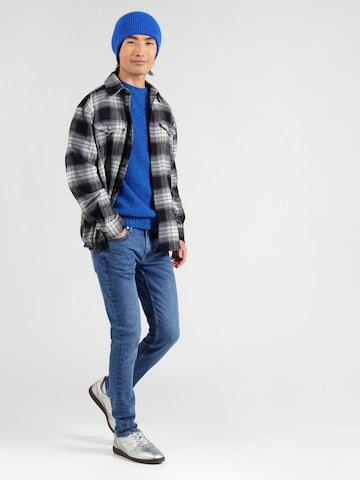 Only & Sons Skinny Jeans 'ONSWARP' in Blue