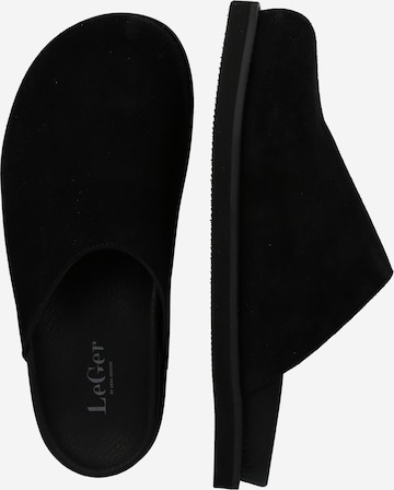 Mule 'Agathe' LeGer by Lena Gercke en noir