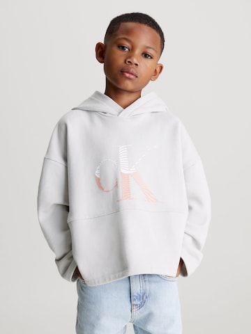 Calvin Klein Jeans Sweatshirt 'Terry' in Grau