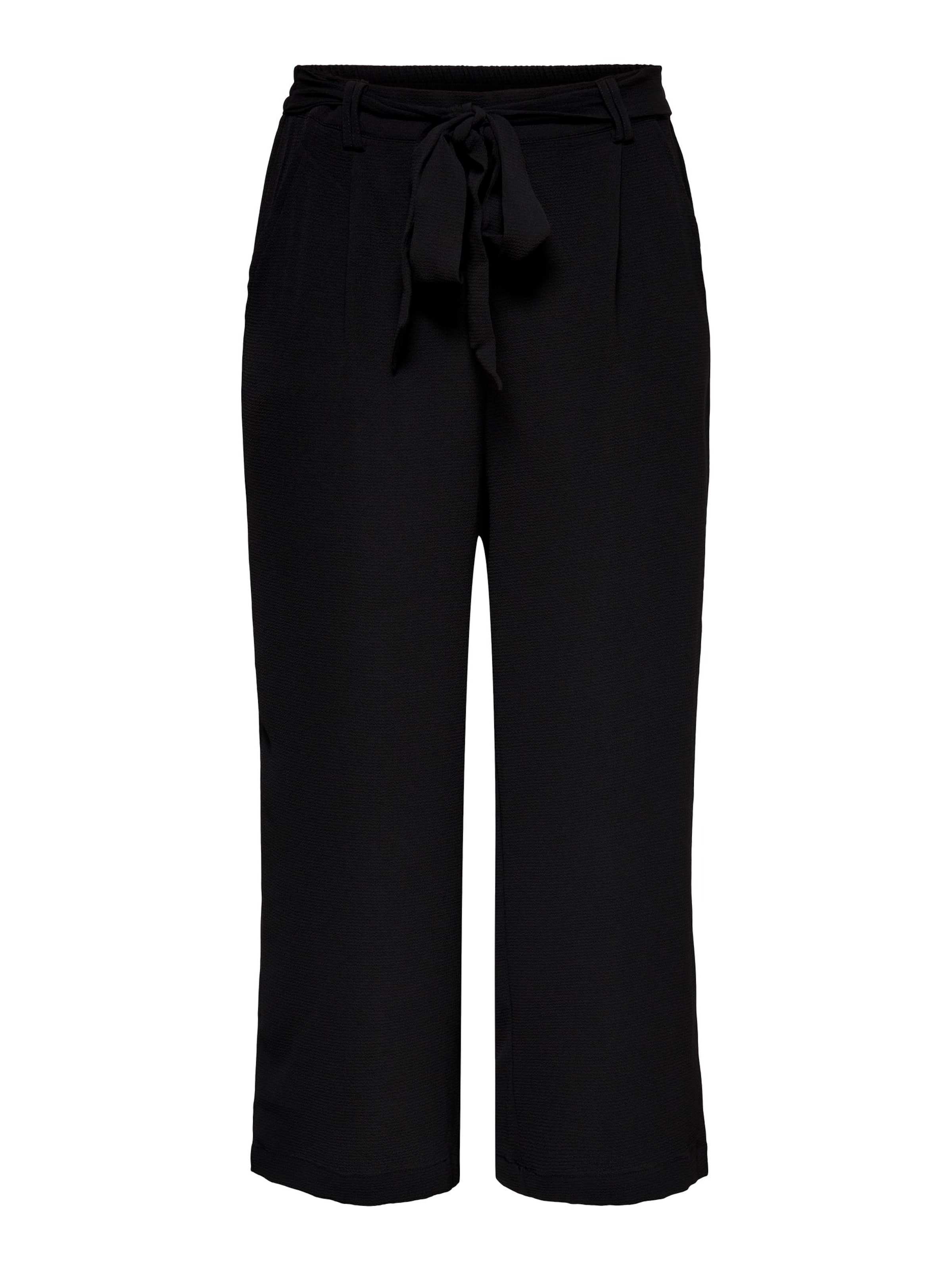ONLY Pleat-front trousers 'ONLNova' in Black: front