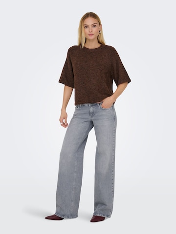 ONLY Pullover 'AZU' i brun