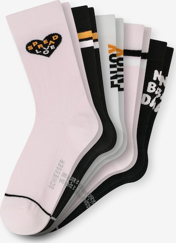 SCHIESSER Freizeitsocken ' "Love" ' in Mischfarben: Vorderseite
